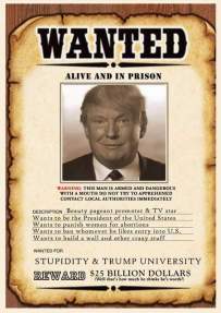 WantedStupidTrump