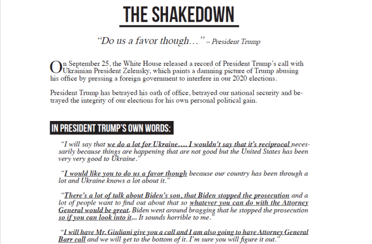 the shakedown pelosi